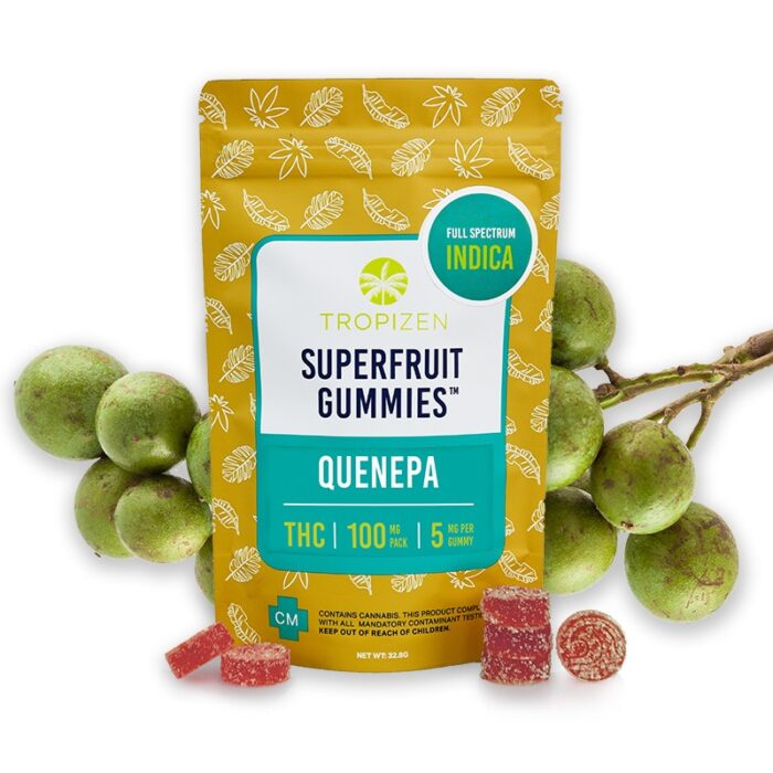 Tropizen's THC Infused Quenepa Superfruit Gummies